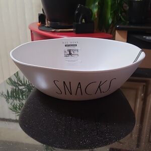 Rae Dunn Snacks Serve Bowl